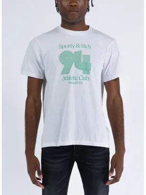     -SPORTY&RICH    -ATHLETIC CLUB T-SHIRT-