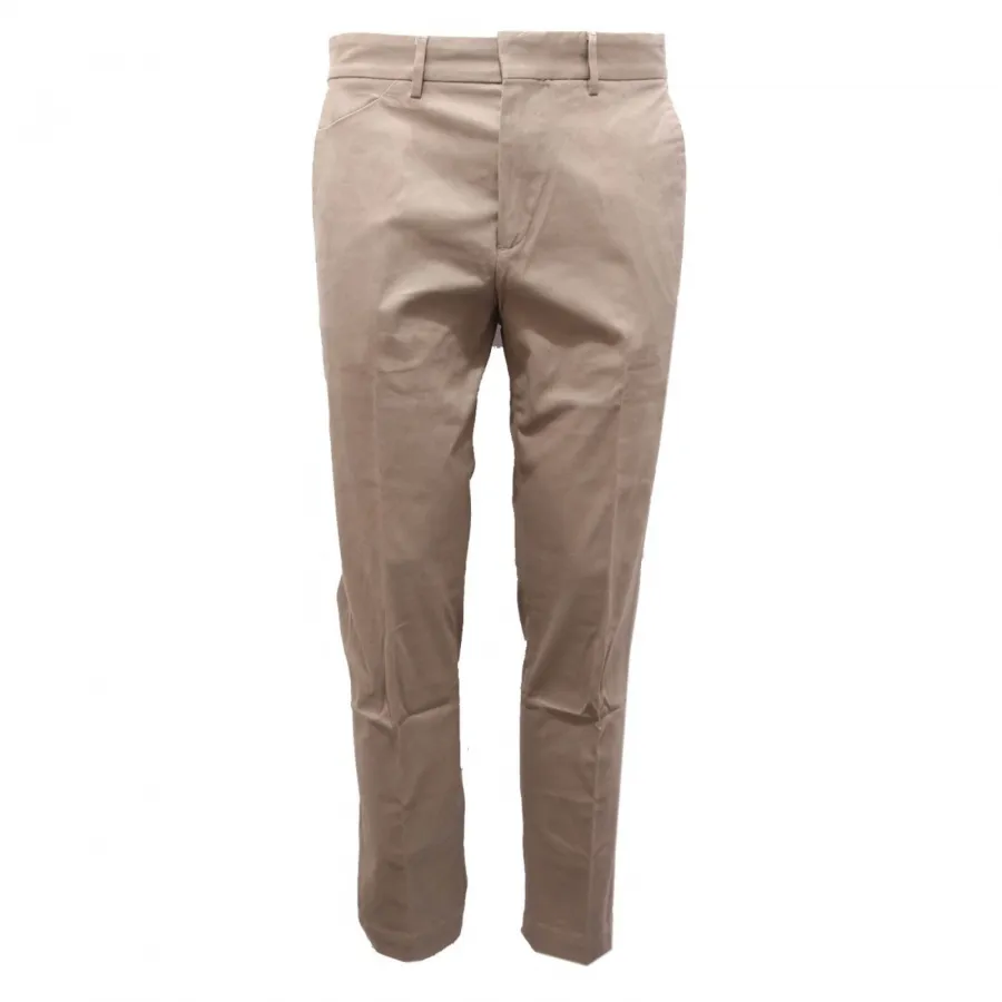 8671AG pantalone uomo GRIFONI beige cotton trouser man