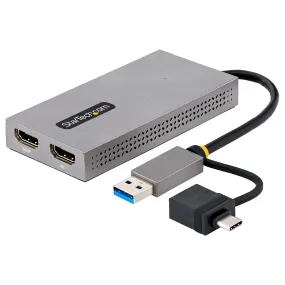 Adattatore USB 3.2 tipo A StarTech.com, 2 porte HDMI