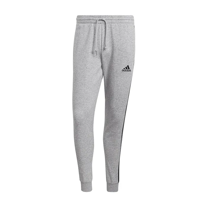 Adidas Essentials Fleece Fitted 3-Stripes Mgreyh/Black GM1091