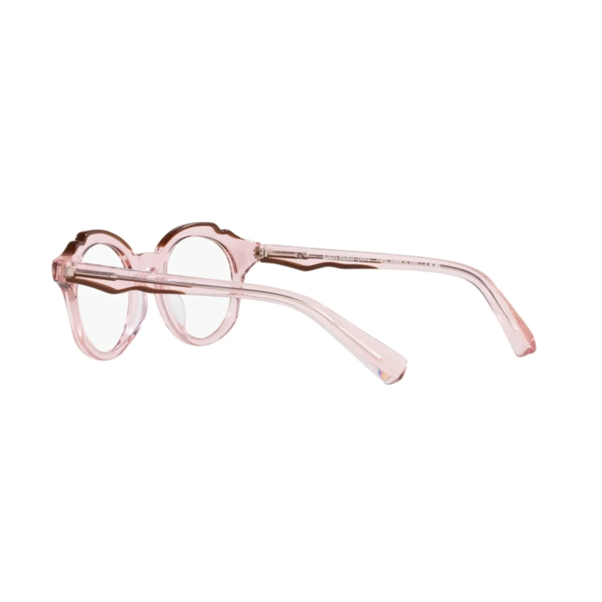   Alain Mikli A0 3165 - 002 Rosa-marrone Trasparente | Occhiale Da Vista Donna 