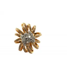 anello fantasia donna Alfieri e St. John Galaxy 2030a100 in oro 750 rosa con diamanti