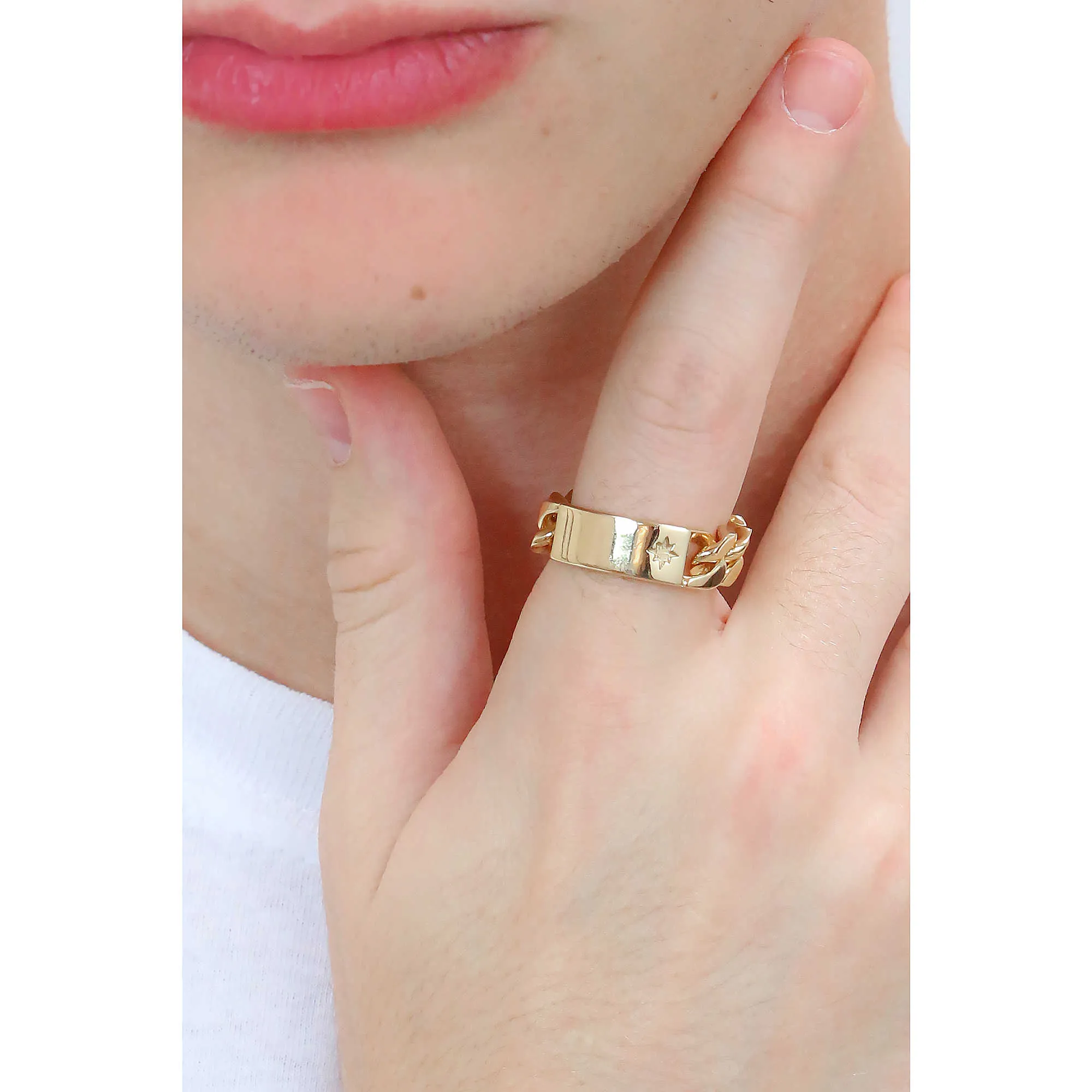 anello uomo gioielli Zancan Cubane