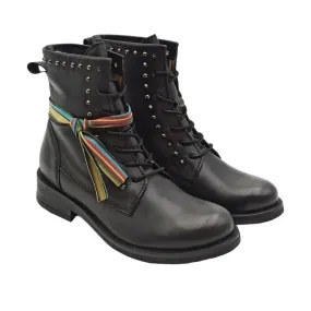 anfibio borchie donna Felmini D642 lav nero mag