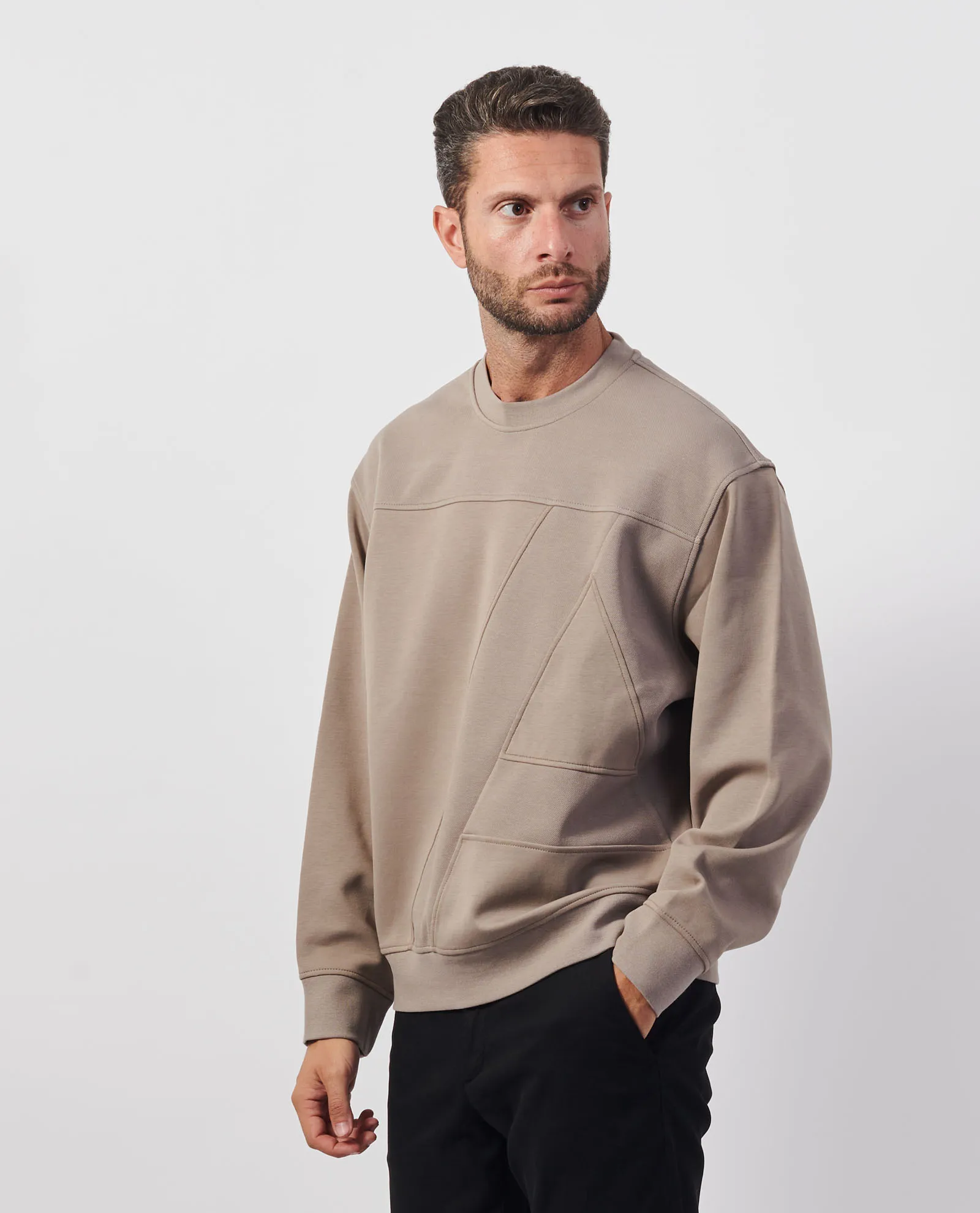 ARMANI EXCHANGE      Felpa girocollo Armani Exchange con logo