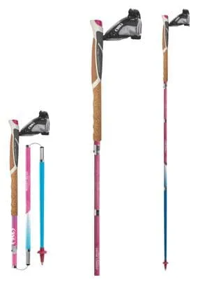 Bastoncini TSL Trail Carbon 4 Unisex Blu/Rosa