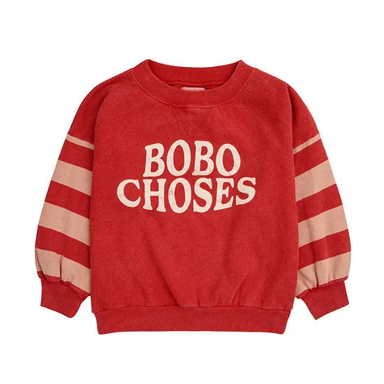 Bobo Choses stripes sweatshirt