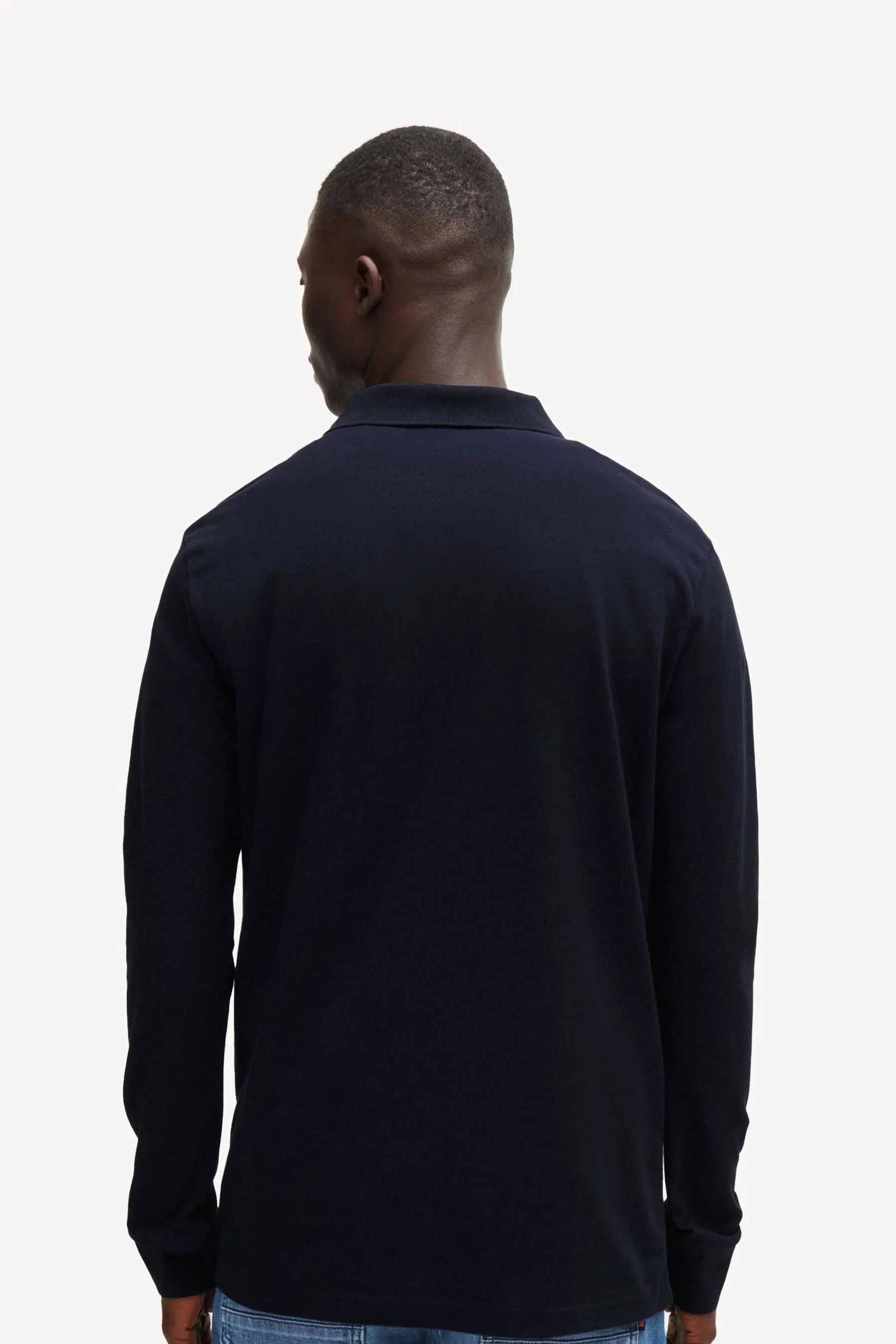 BOSS Paaserby Long Sleeve Polo Shirt    