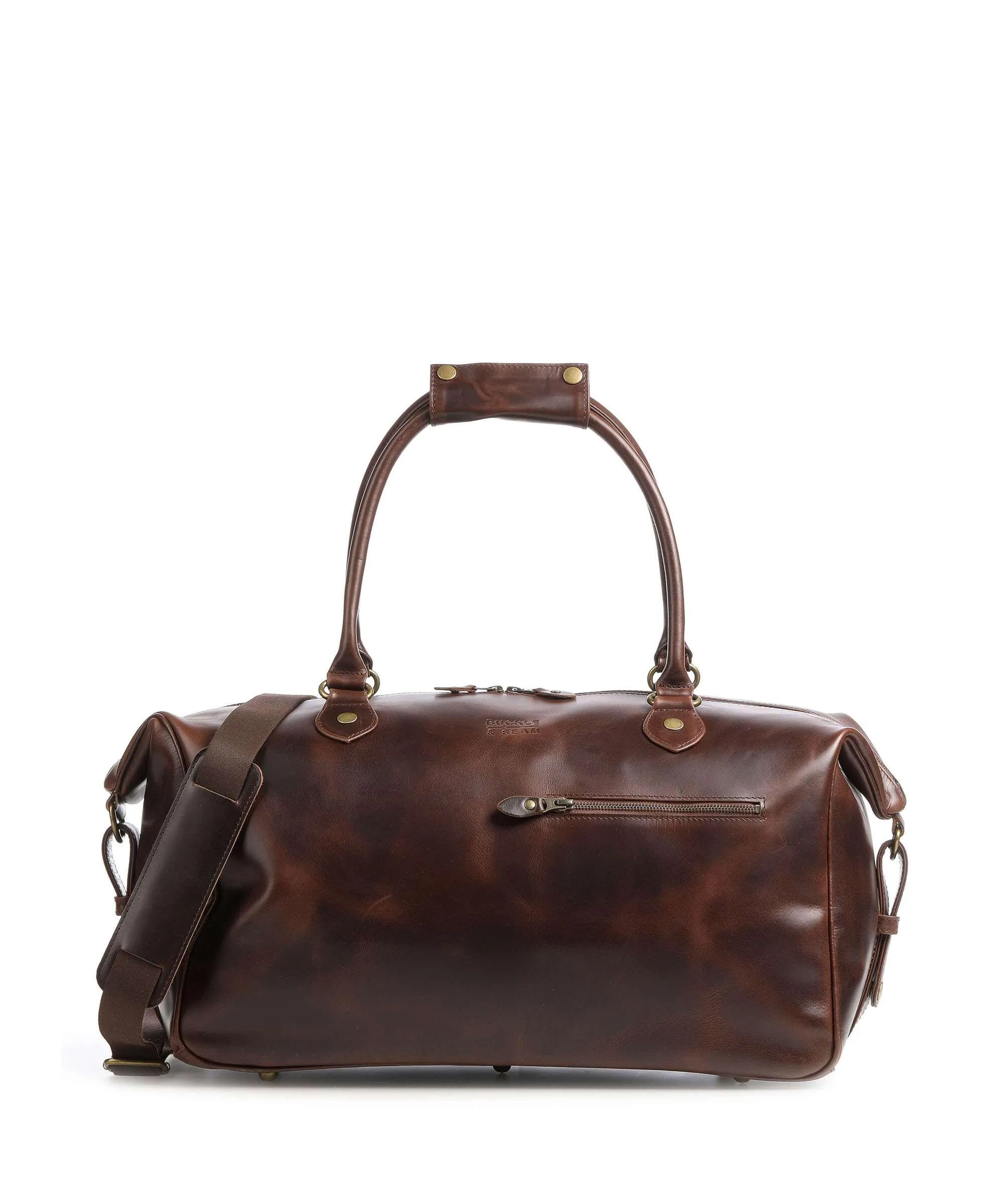  Buckle & Seam Linwood Borsone da weekend marrone scuro 50 cm  