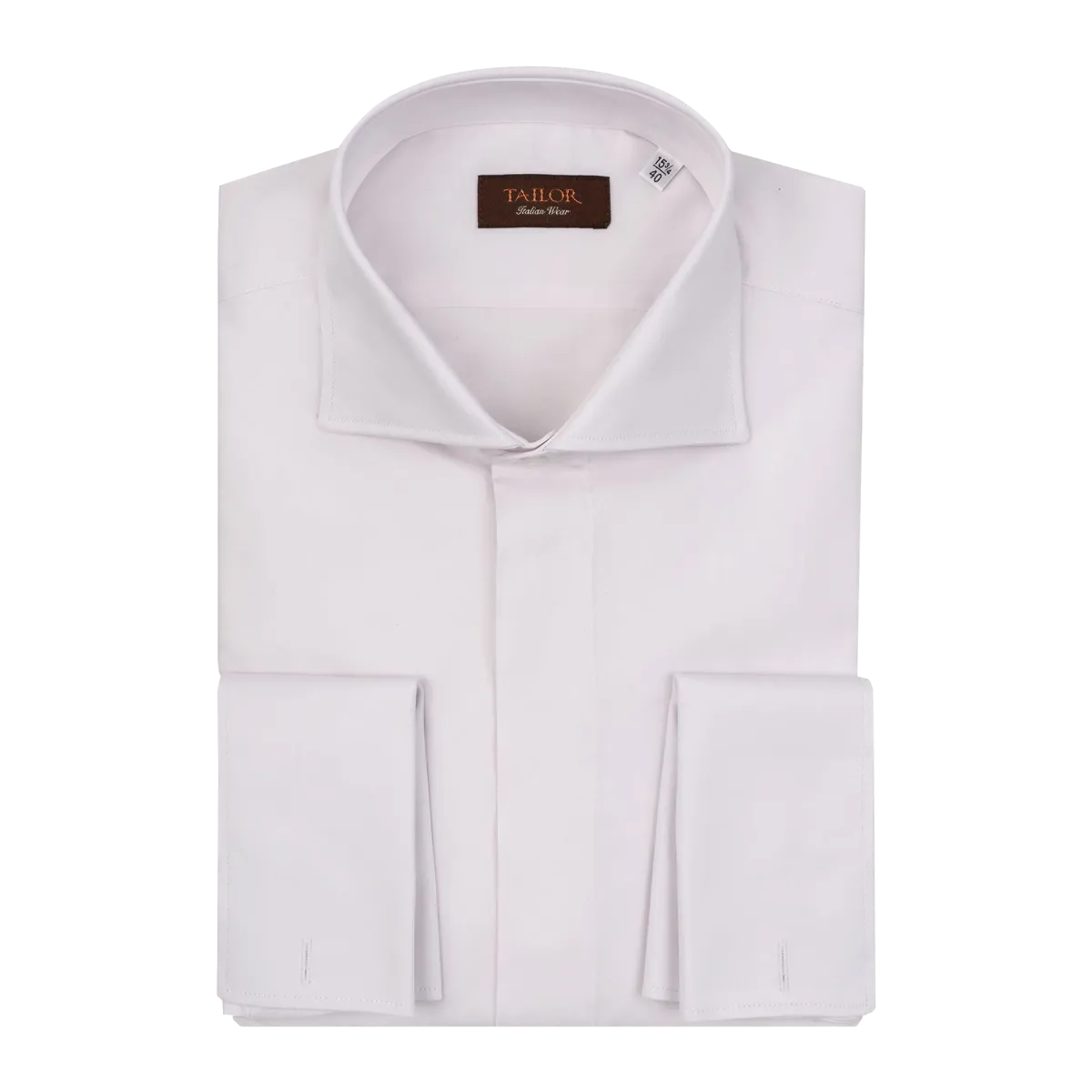 Camicia rosa con doppio polso uomo