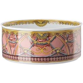 Ciotola Versace La Scala Del Palazzo colore Rosa, Oro , Fantasia