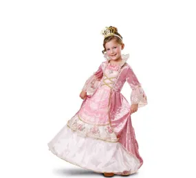Costume da regina rosa  per bambina