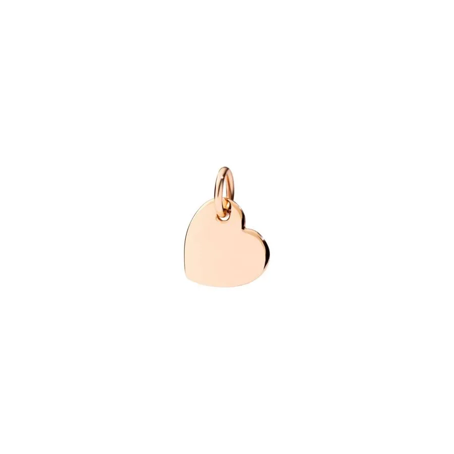 DoDo Ciondolo Cuore In Oro Rosa 9K