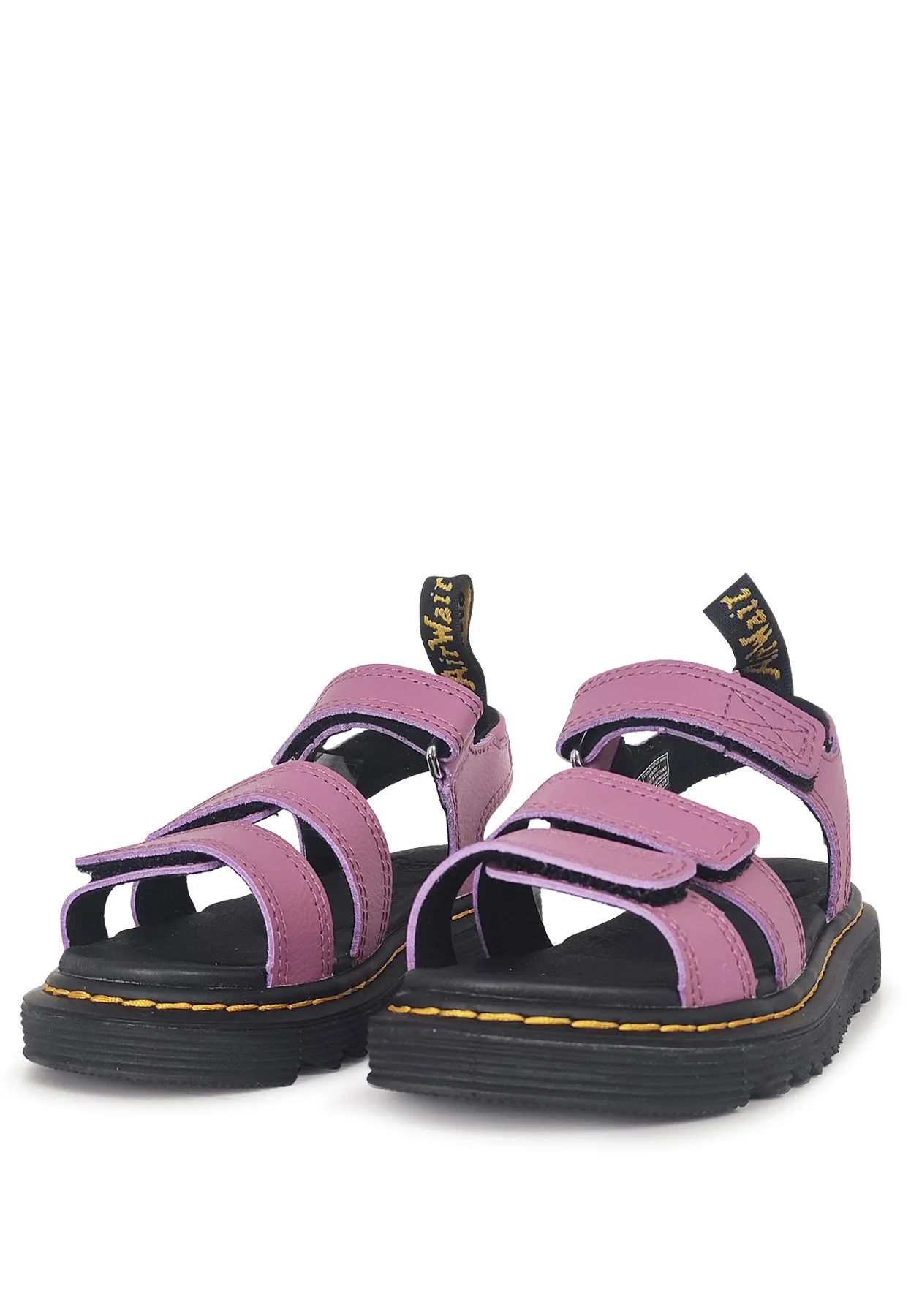 Dr Martens sandali Klaire viola bambina in pelle