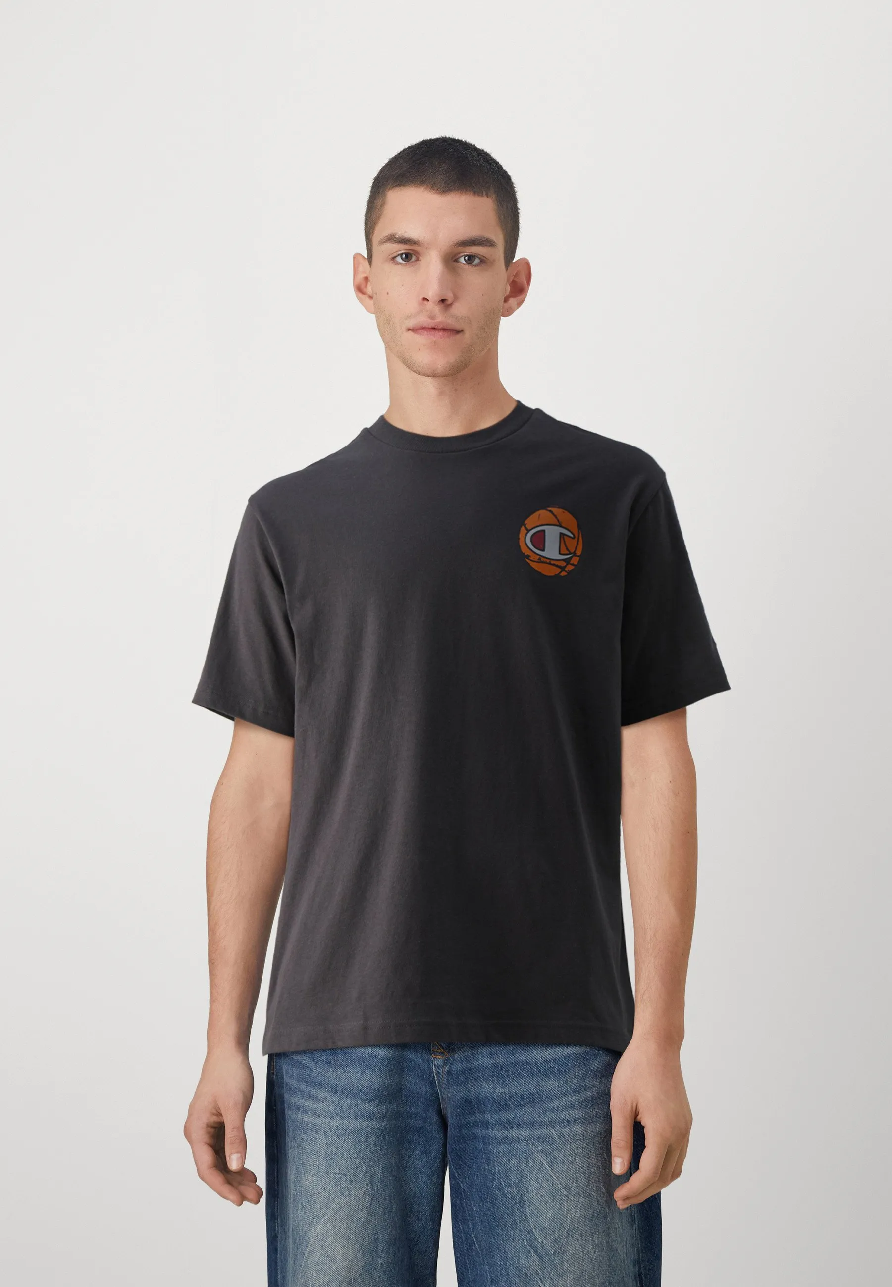 ECO FUTURE CIROLAR CREWNECK BACKPRINT UNISEX  - T-shirt con stampa