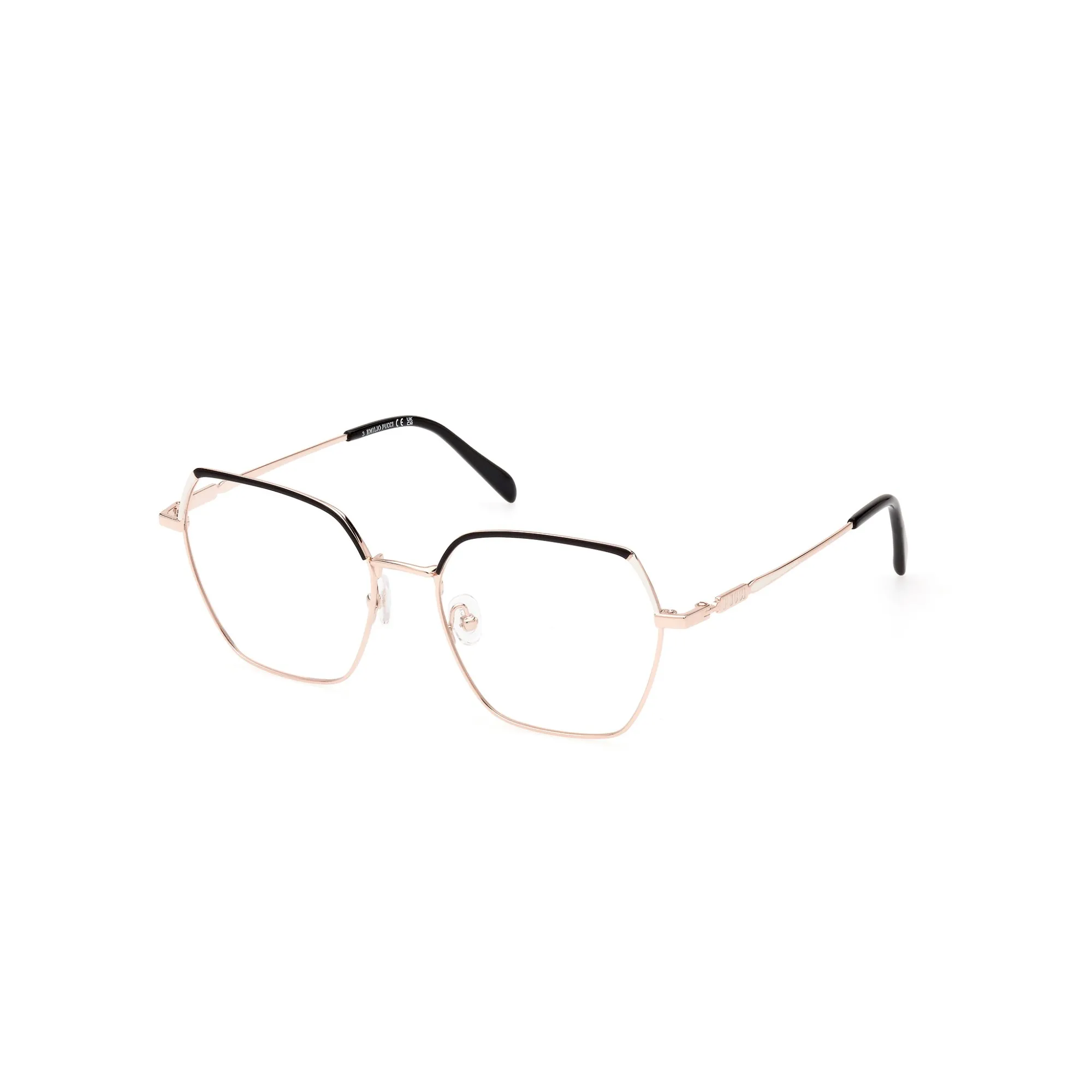   Emilio Pucci EP 5222 - 028  Oro Rosa Lucido | Occhiale Da Vista Donna 