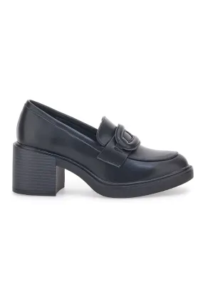   ENERGY Mocassino con Tacco Nero Energy 192