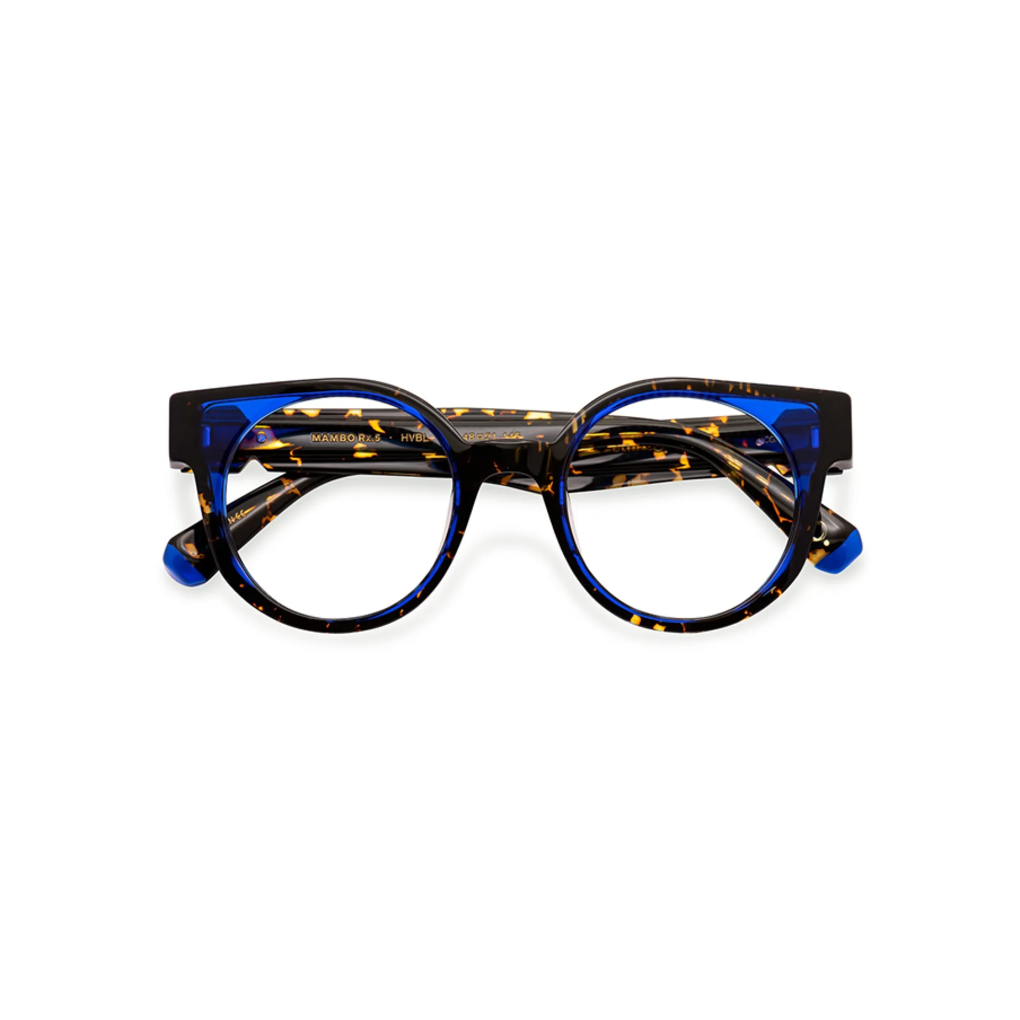   Etnia Barcelona MAMBO RX.5 - HVBL Blu Avana | Occhiale Da Vista Donna 