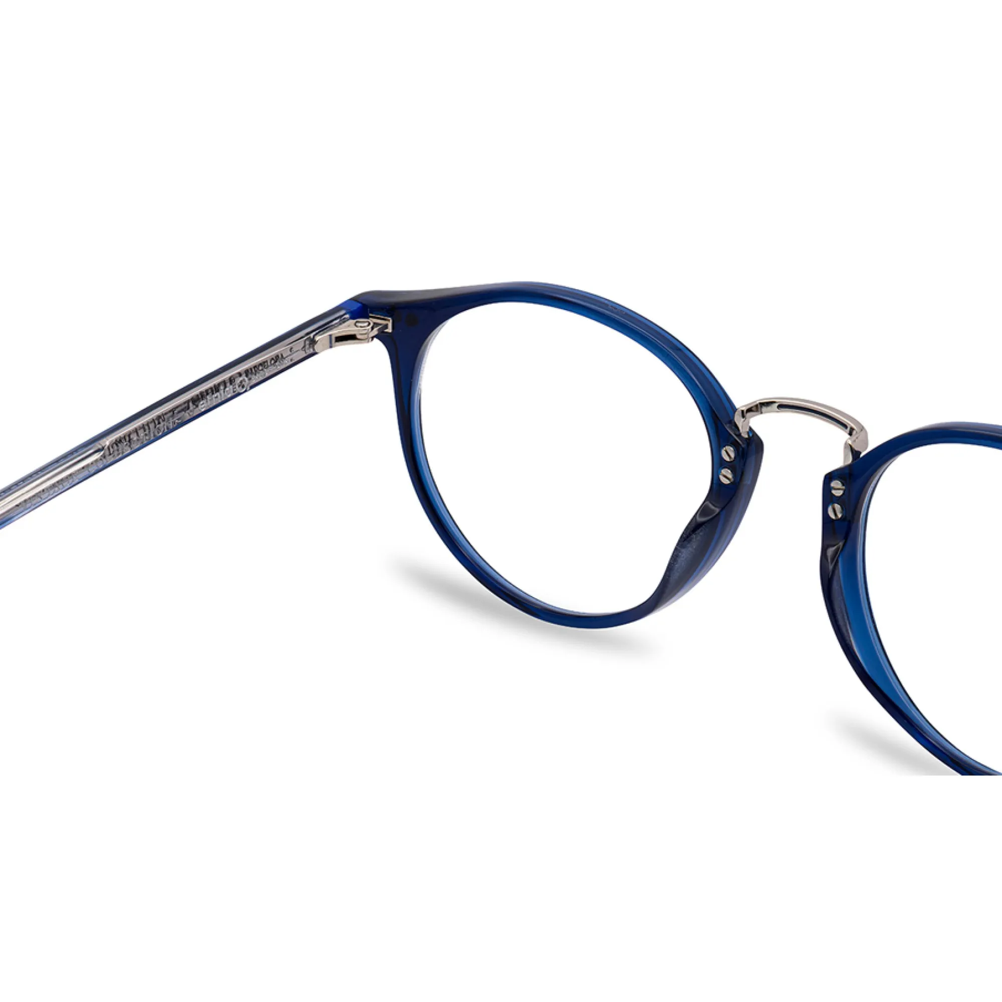   Etnia Barcelona TRUMAN - BLSL Argento Blu | Occhiale Da Vista Unisex 