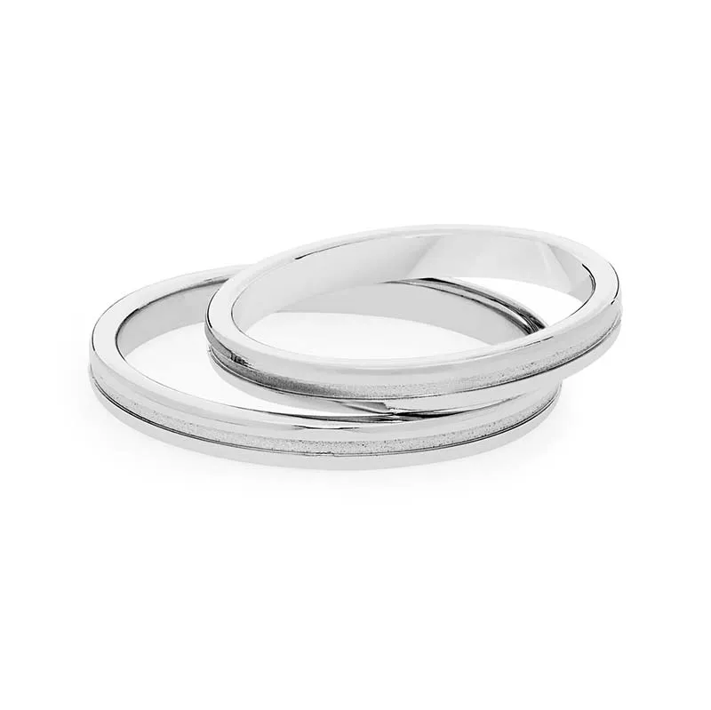 Fede in Oro Bianco – Comete Gioielli