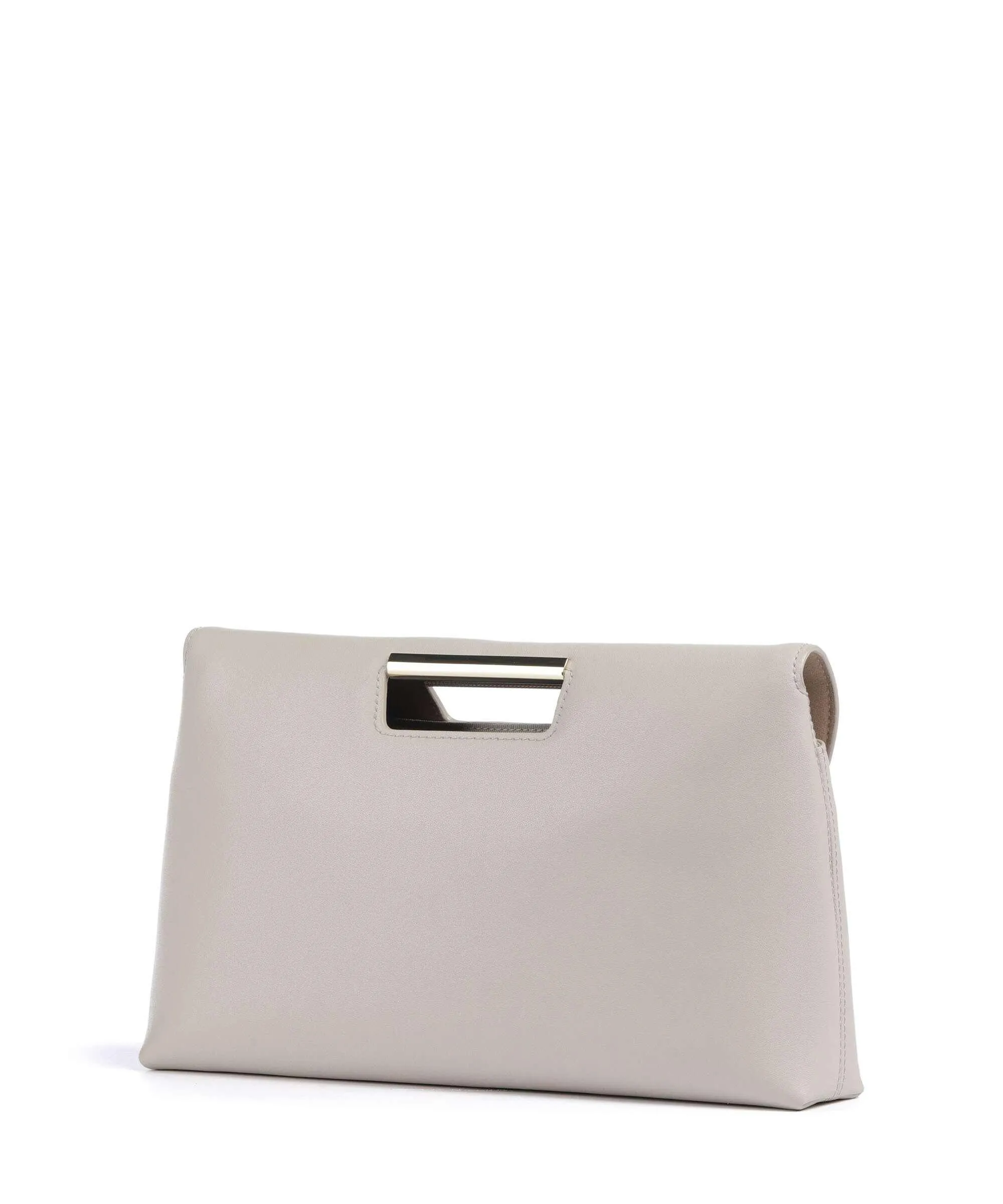  Furla Giada Pochette pelle a grana fine beige  
