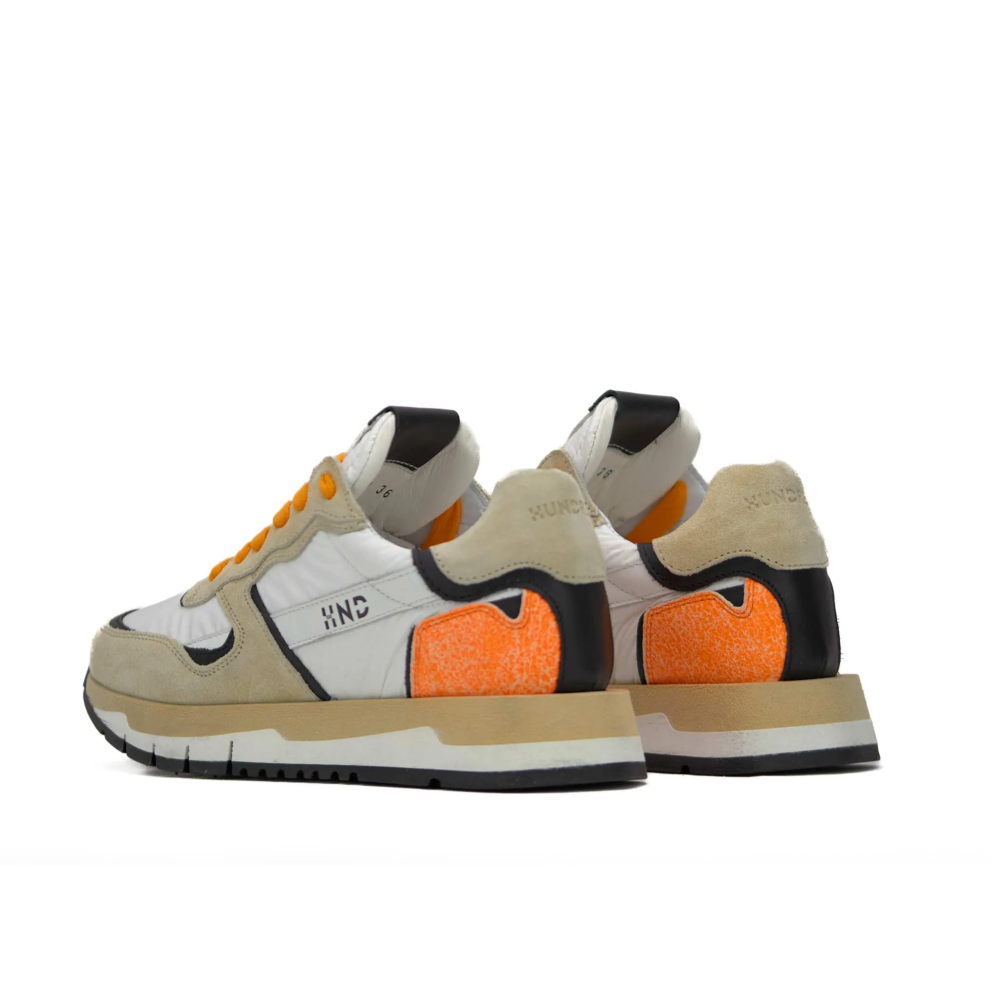 HND17 - Leather Sneaker Donna - HUNDRED100