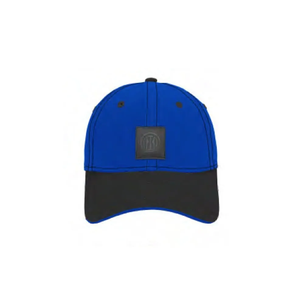 Imma Cappellino Sr Inter Patch Nero Azzurro Uomo
