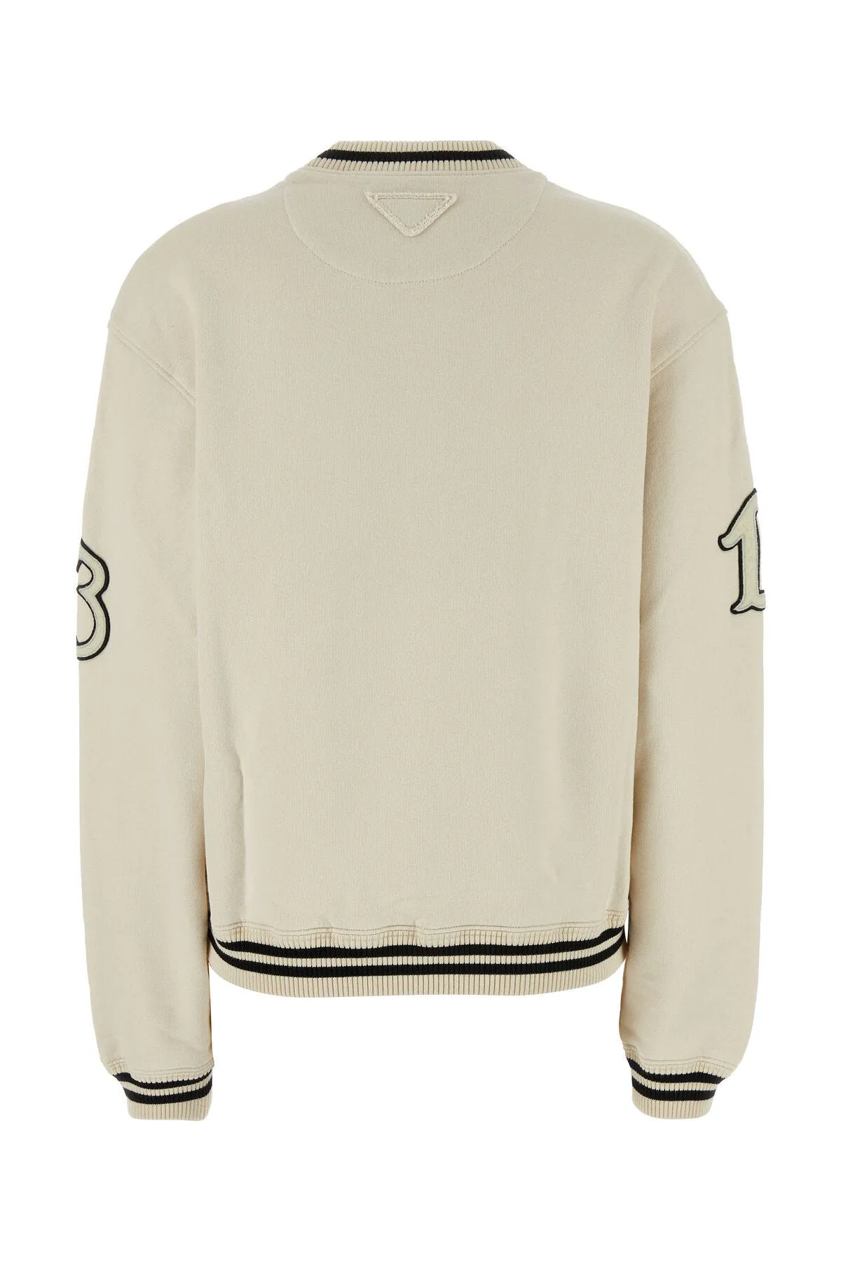Ivory cotton sweatshirt     
