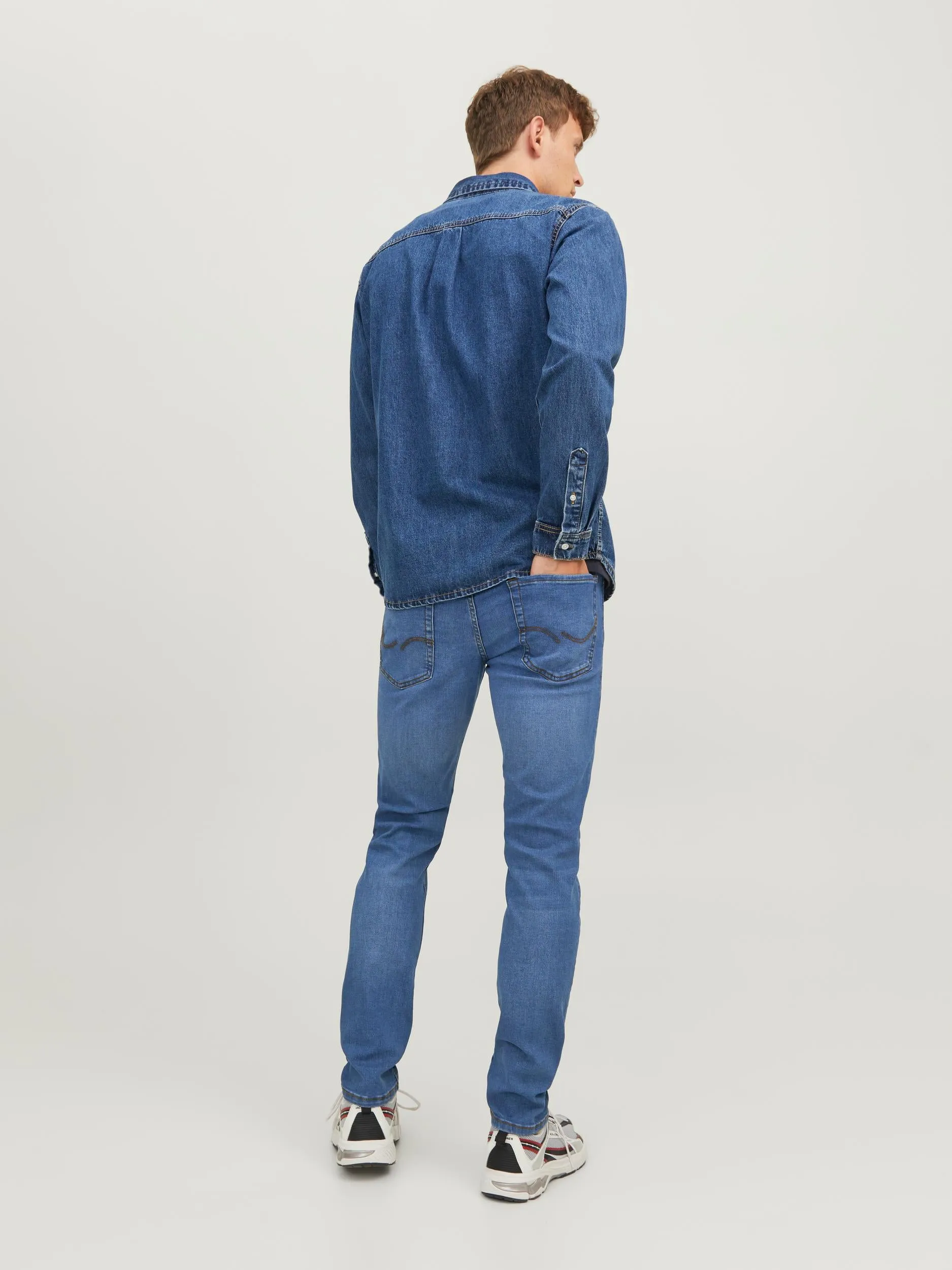 Jeans Jack E Jones JJIGLENN JJORIGINAL SQ 223 NOOS Blu