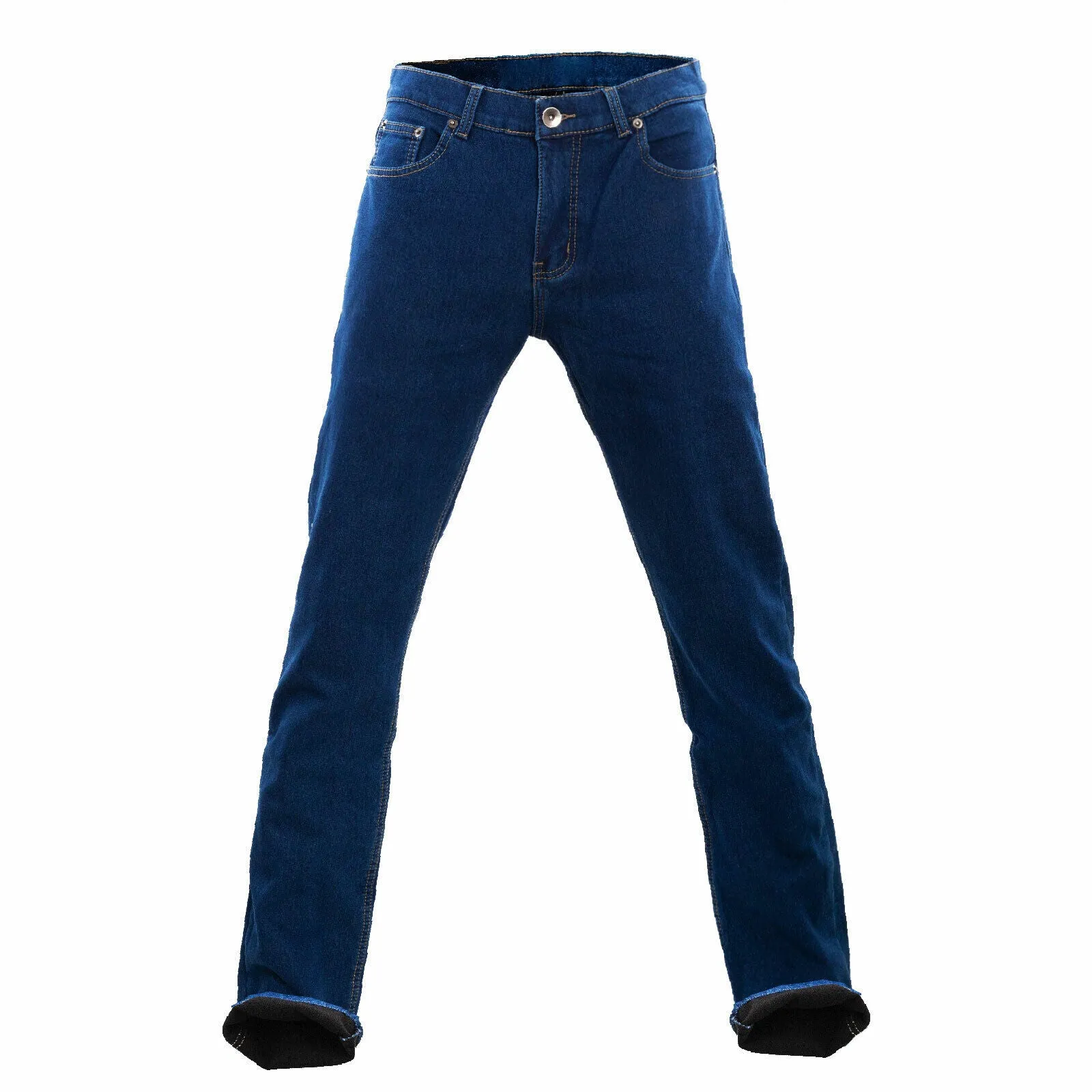 Jeans uomo pantaloni imbottiti H001