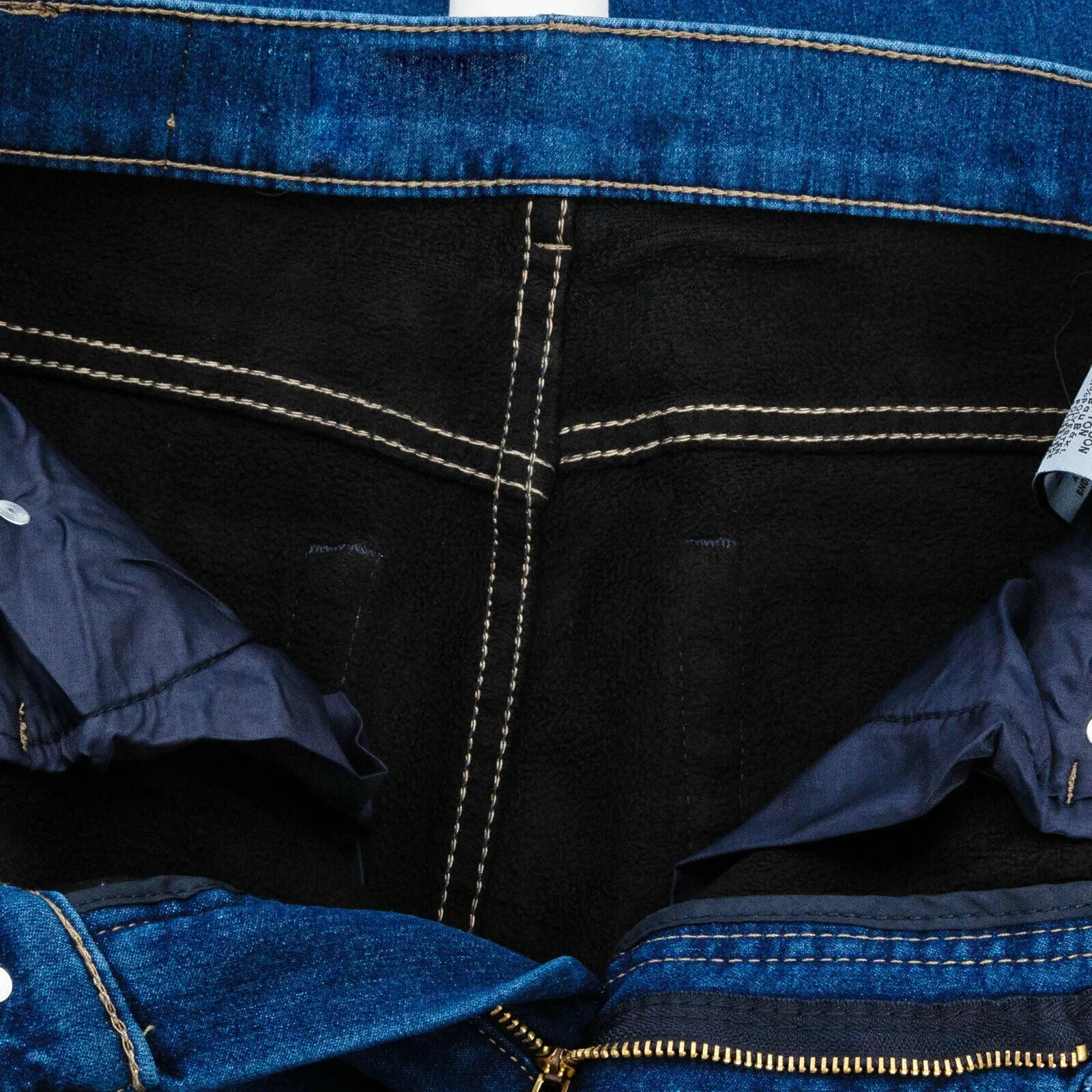 Jeans uomo pantaloni imbottiti H001