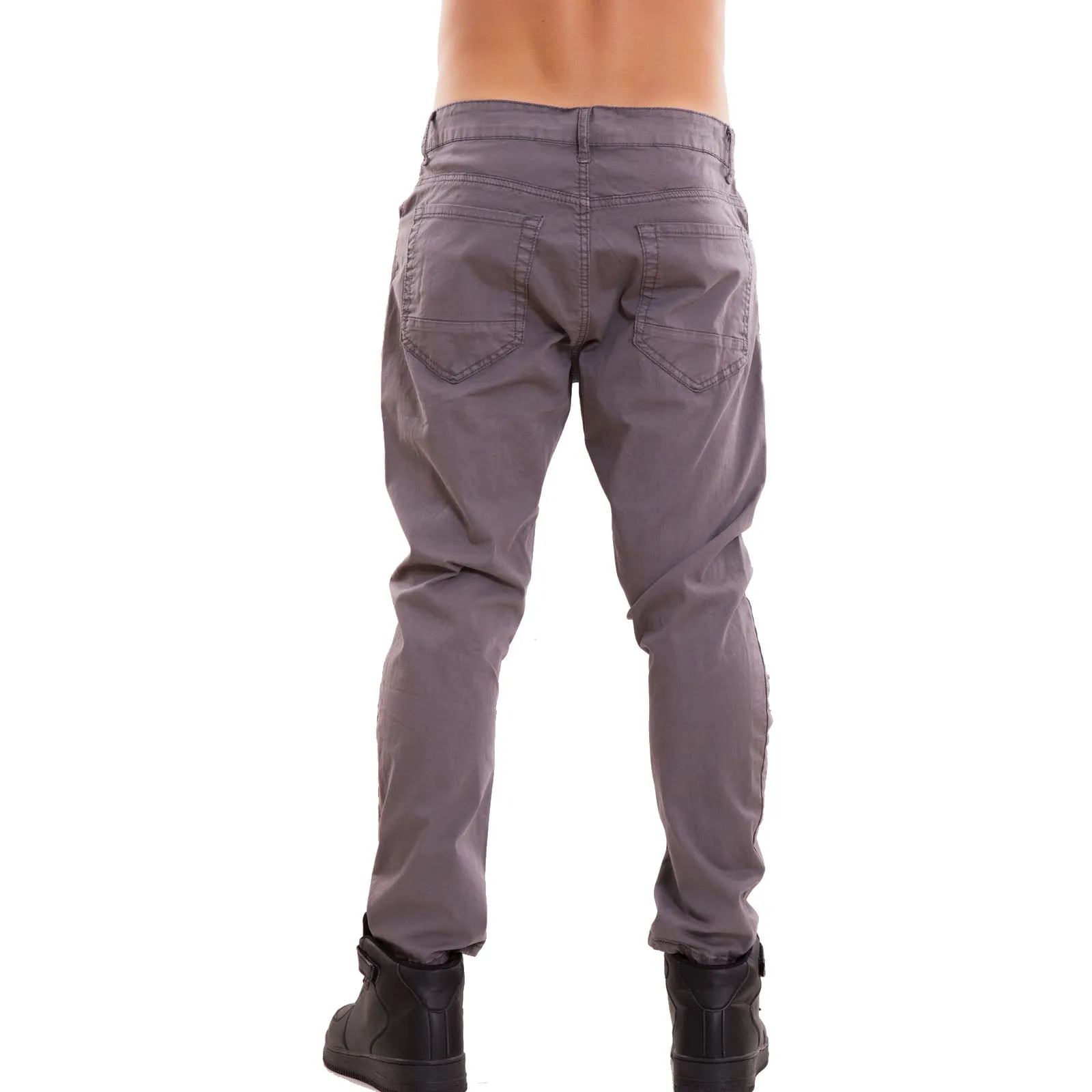 Jeans uomo pantaloni strappi XSF31-78