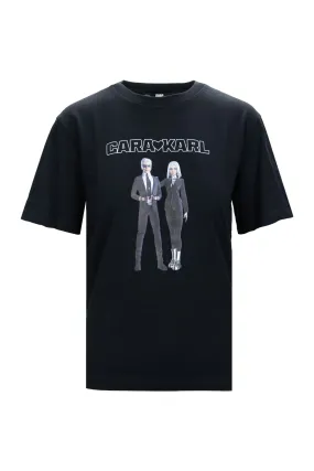 KARL LAGERFELD 226W1761 999 T-shirt