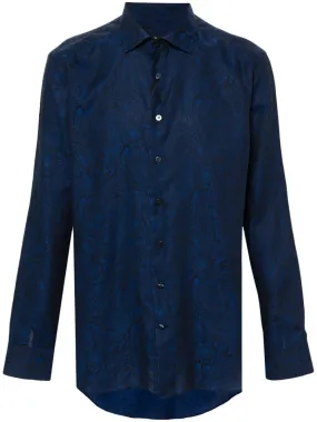 Maglietta etro con effetto jacquard