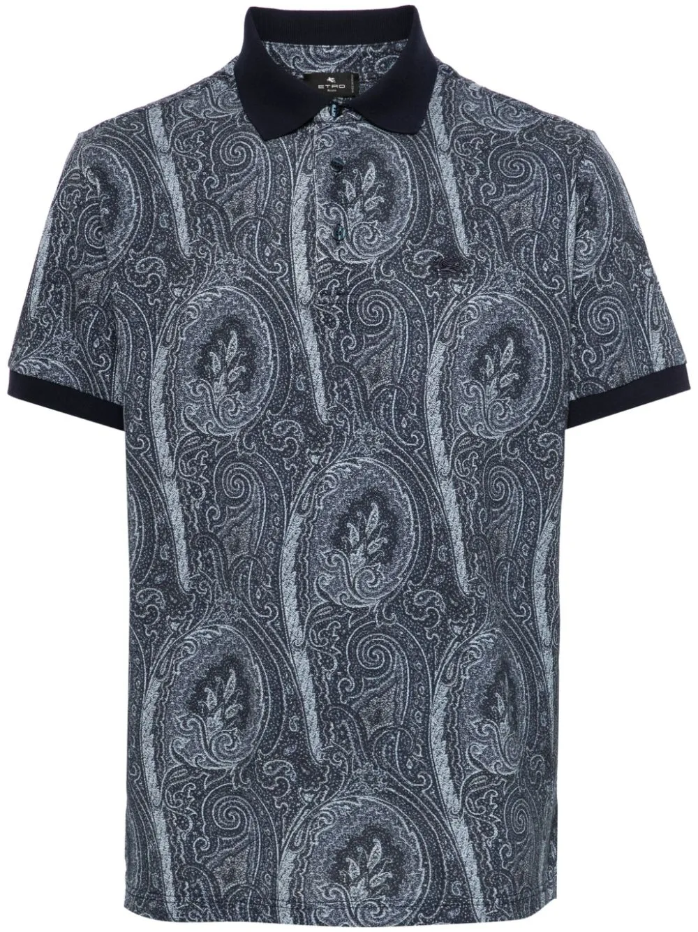 Maglietta Etro Polo con stampa paisley