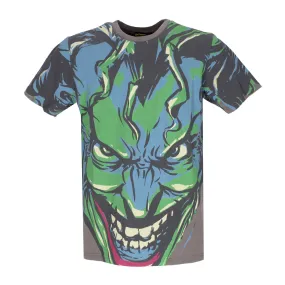 Maglietta Uomo Joker Face Tee X Batman Charcoal