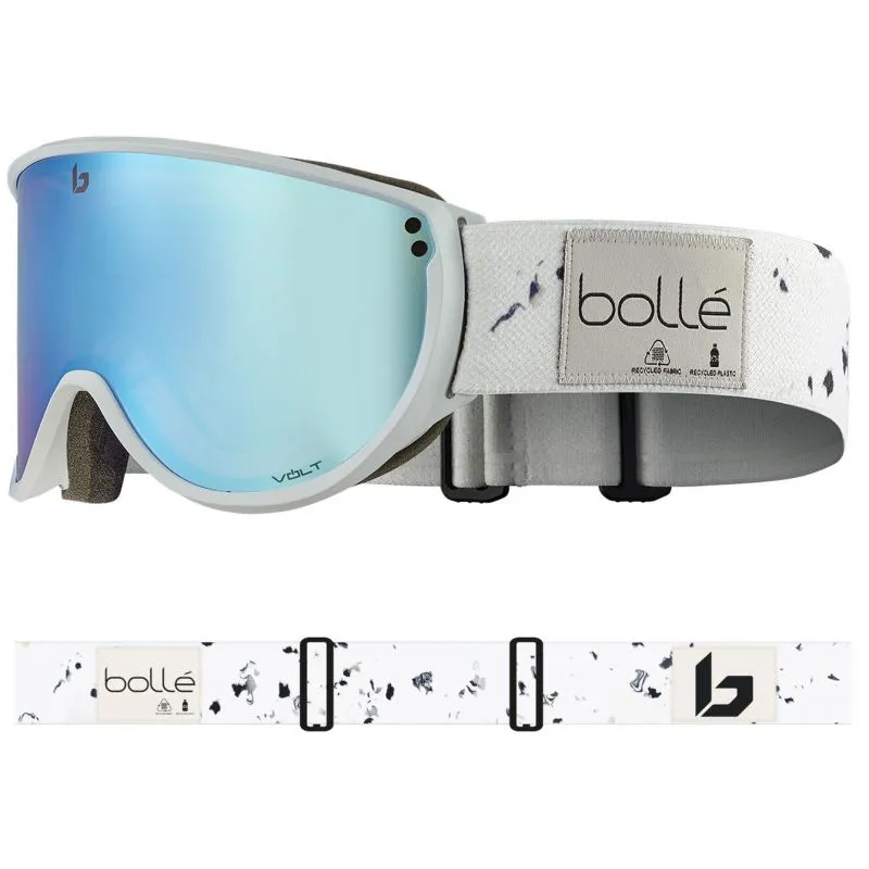 Maschera da sci Bollé Eco Blanca (Bianco ghiaccio opaco - Cat 3)