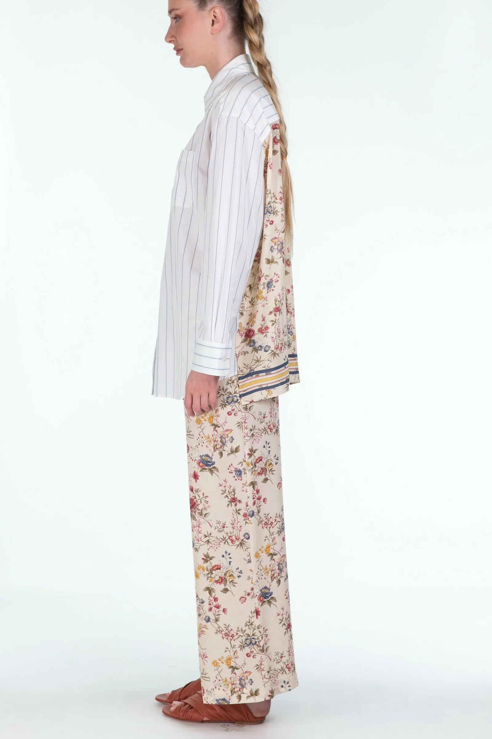 MAX MARA WEEKEND camicia in popeline a righe COROLLA