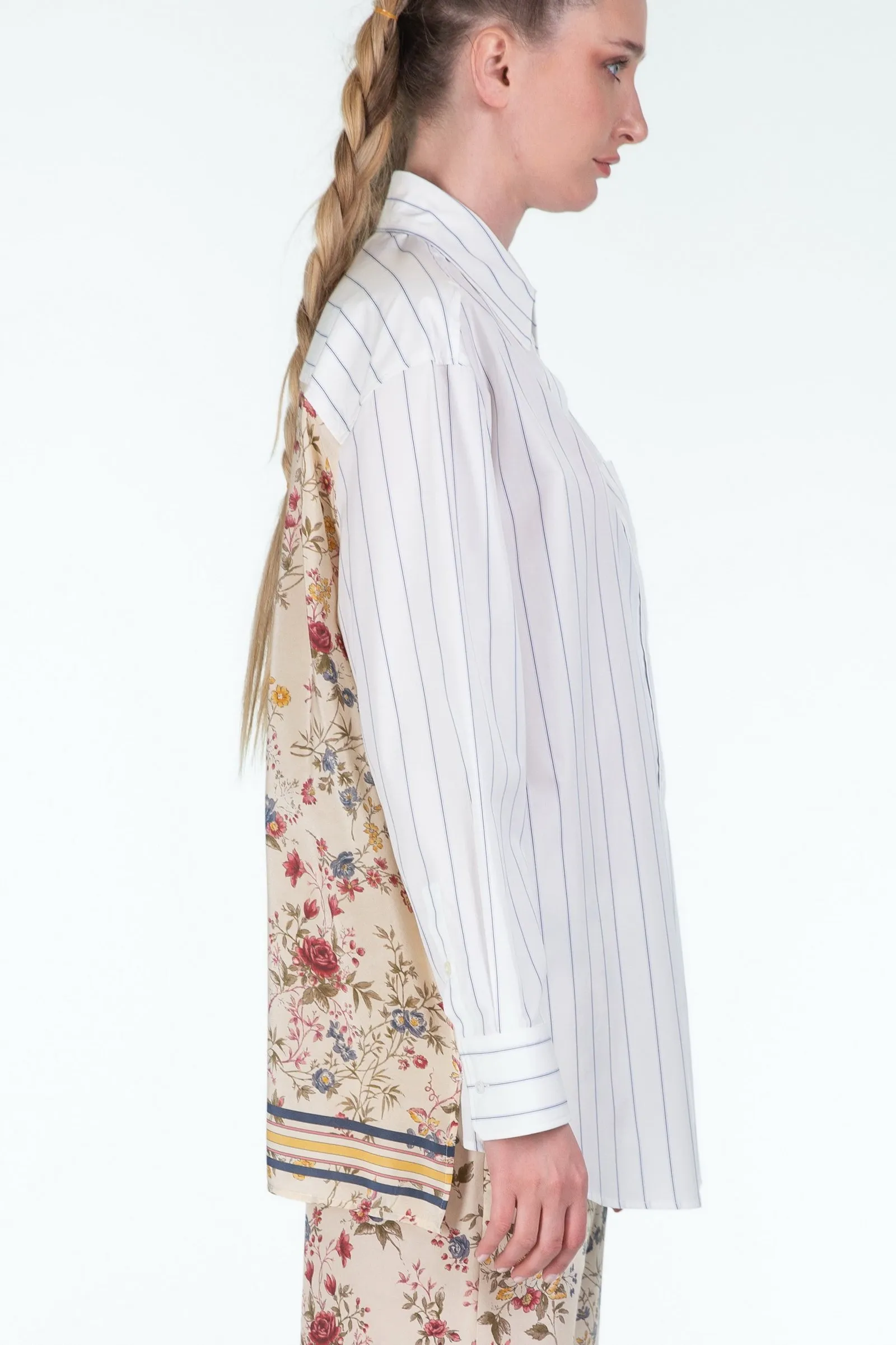 MAX MARA WEEKEND camicia in popeline a righe COROLLA