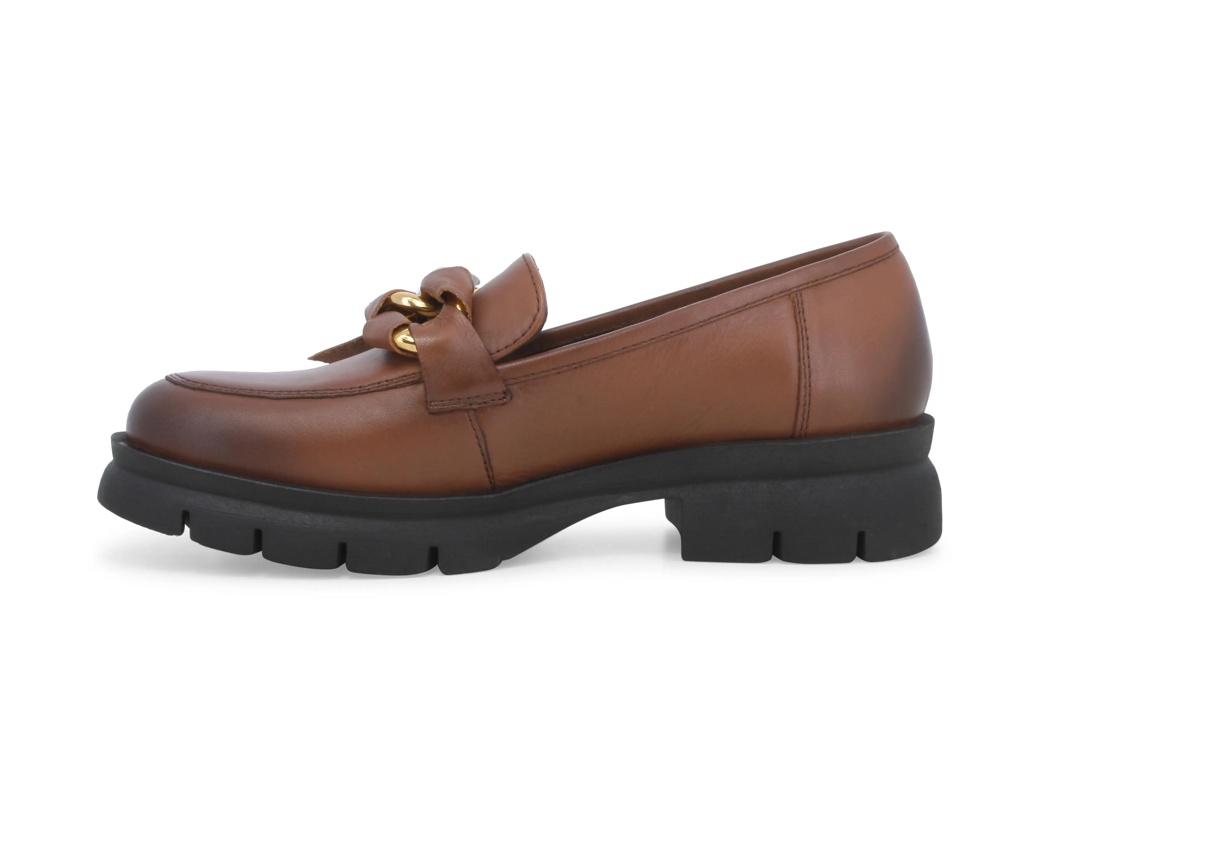 Melluso Mocassino donna in pelle cuoio 034340