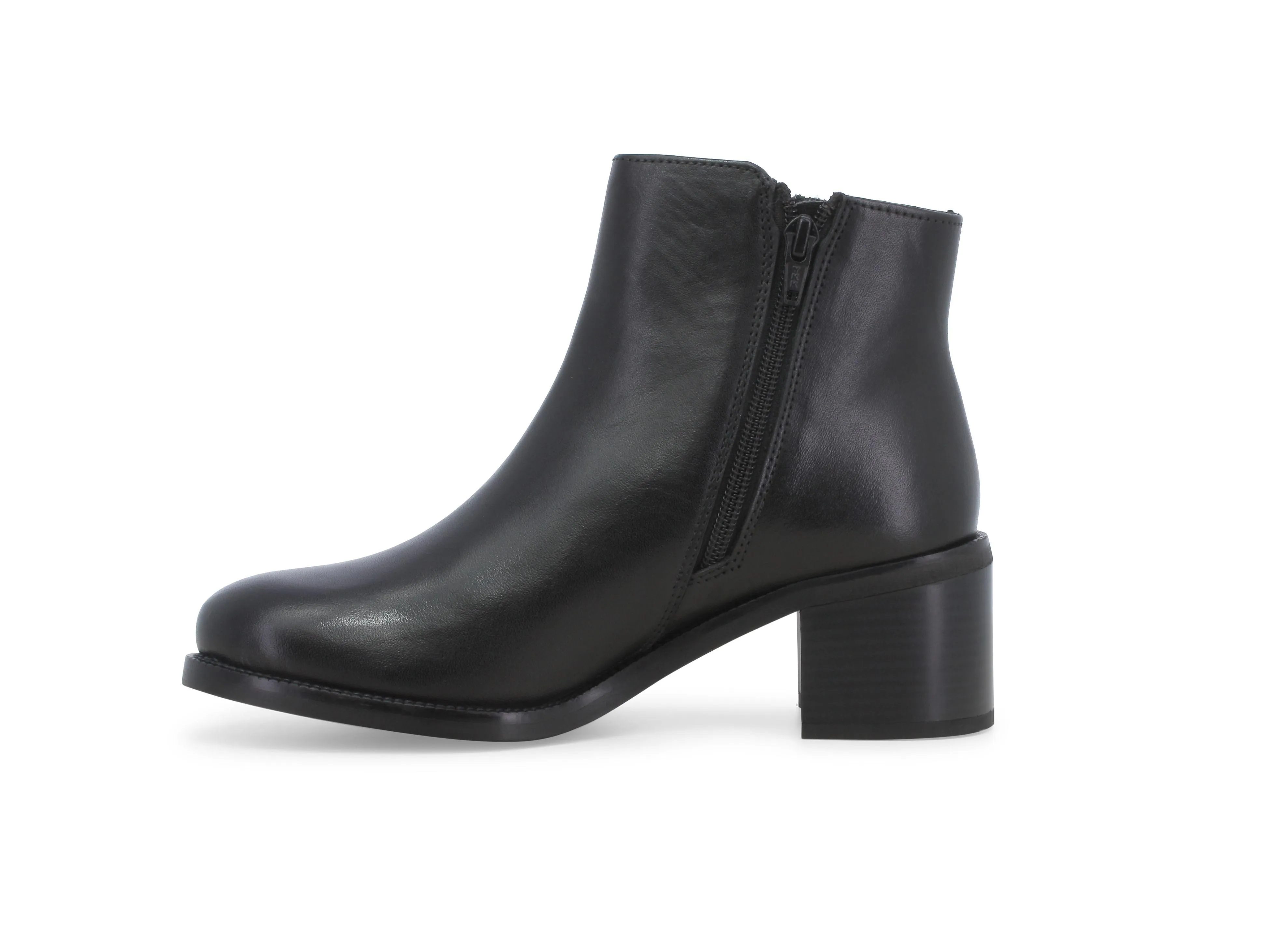 Melluso Stivaletto donna in pelle nero k36052