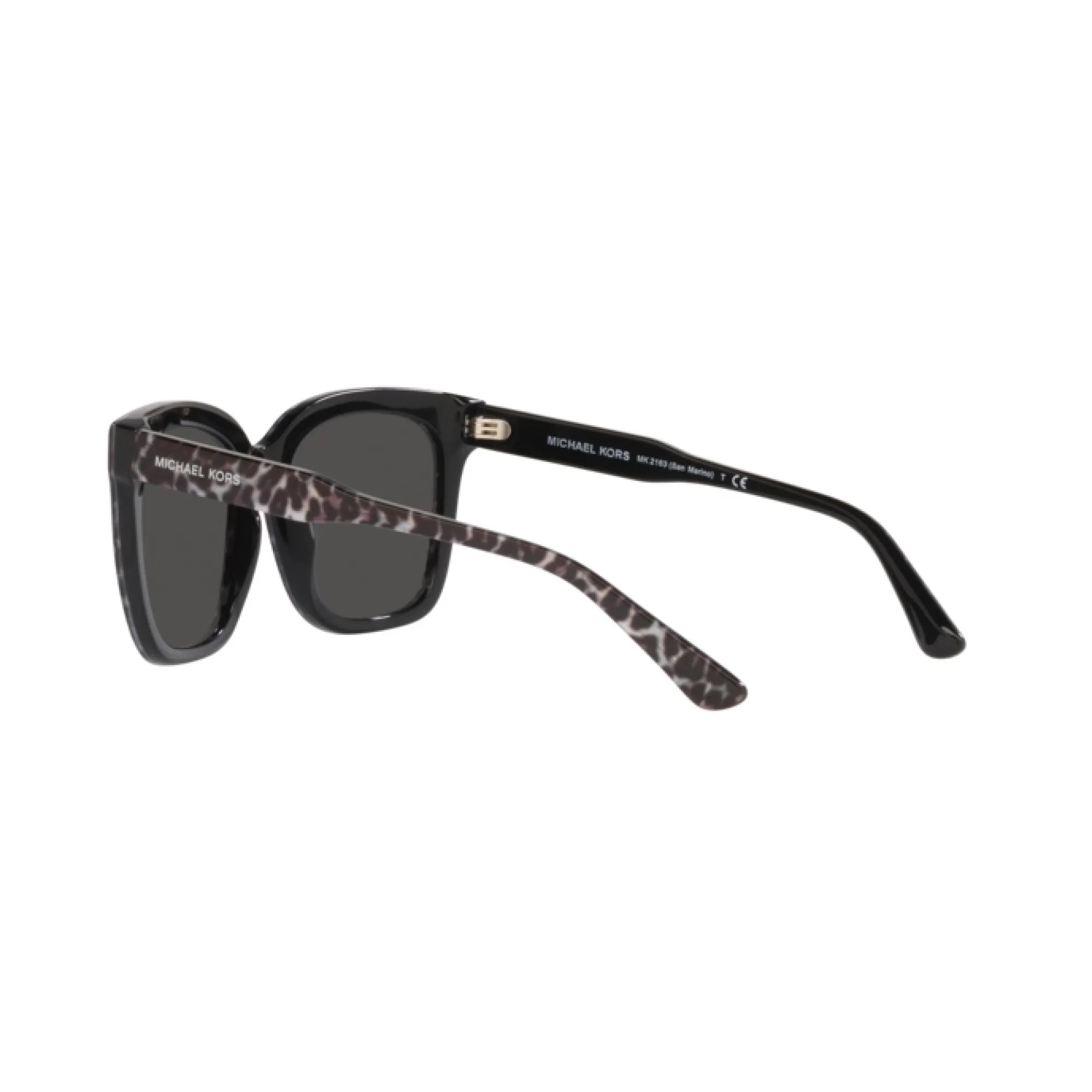   Michael Kors MK 2163 San Marino 391687 Leopardo Grigio E Nero | Occhiale Da Sole Donna 
