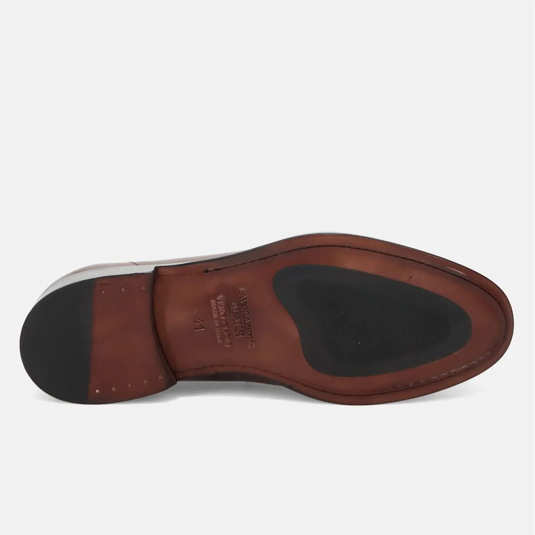 Mocassino da uomo Brecos in pelle Montecarlo brandy