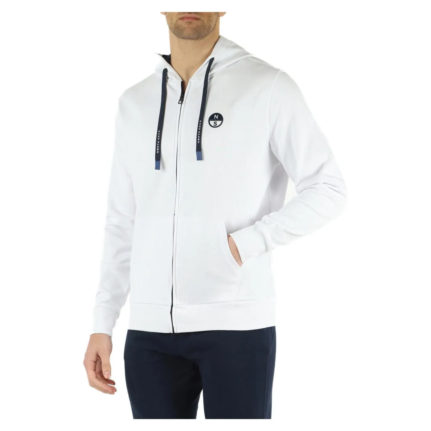     NORTH SAILS BASIC HOOD FZ SWEATSHIRT 691224 0101