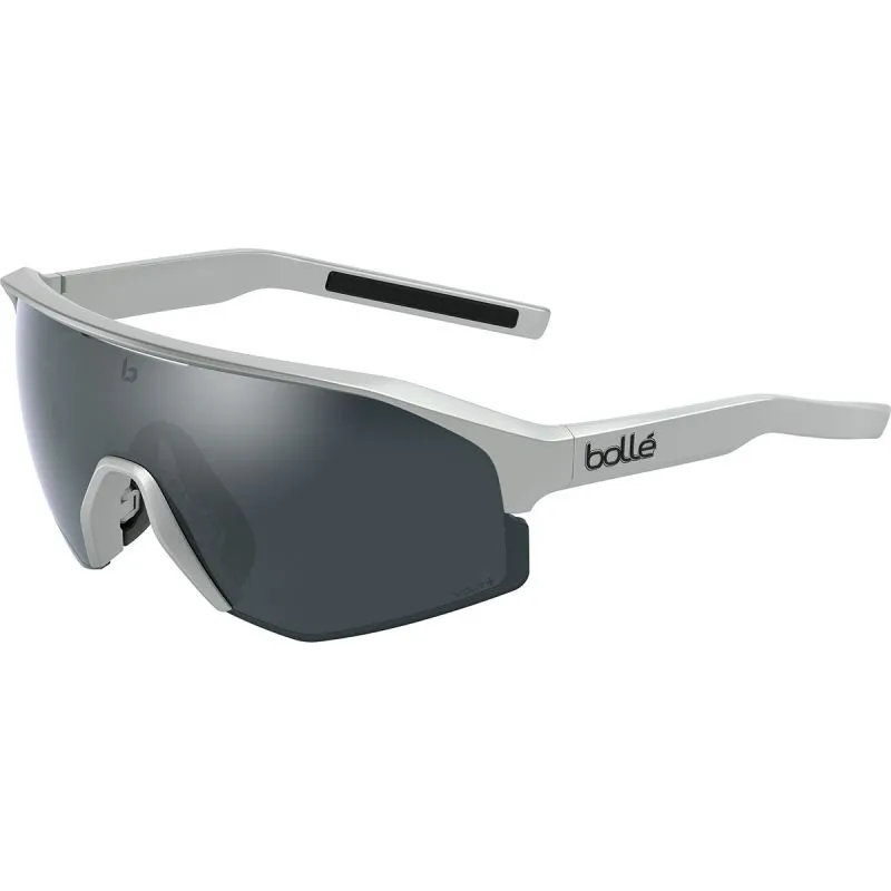 Occhiali da sole Bollé Lightshifter XL (argento opaco Volt+ bianco freddo Cat 3)