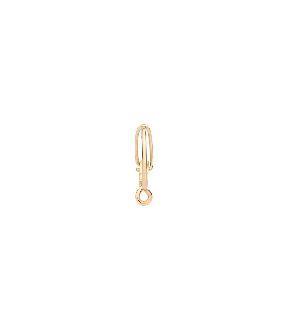 Orecchino a Cerchio Oro Giallo 18Kt Dodo DORPP/OG/H