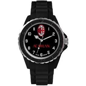 orologio solo tempo bambino Milan Nero