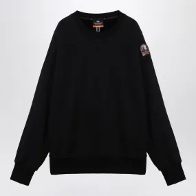 Parajumpers Black Cotton Creewneck Sweatshirt