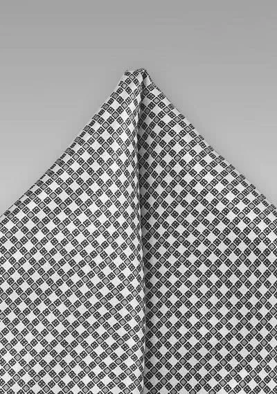 Pochette da taschino grigio