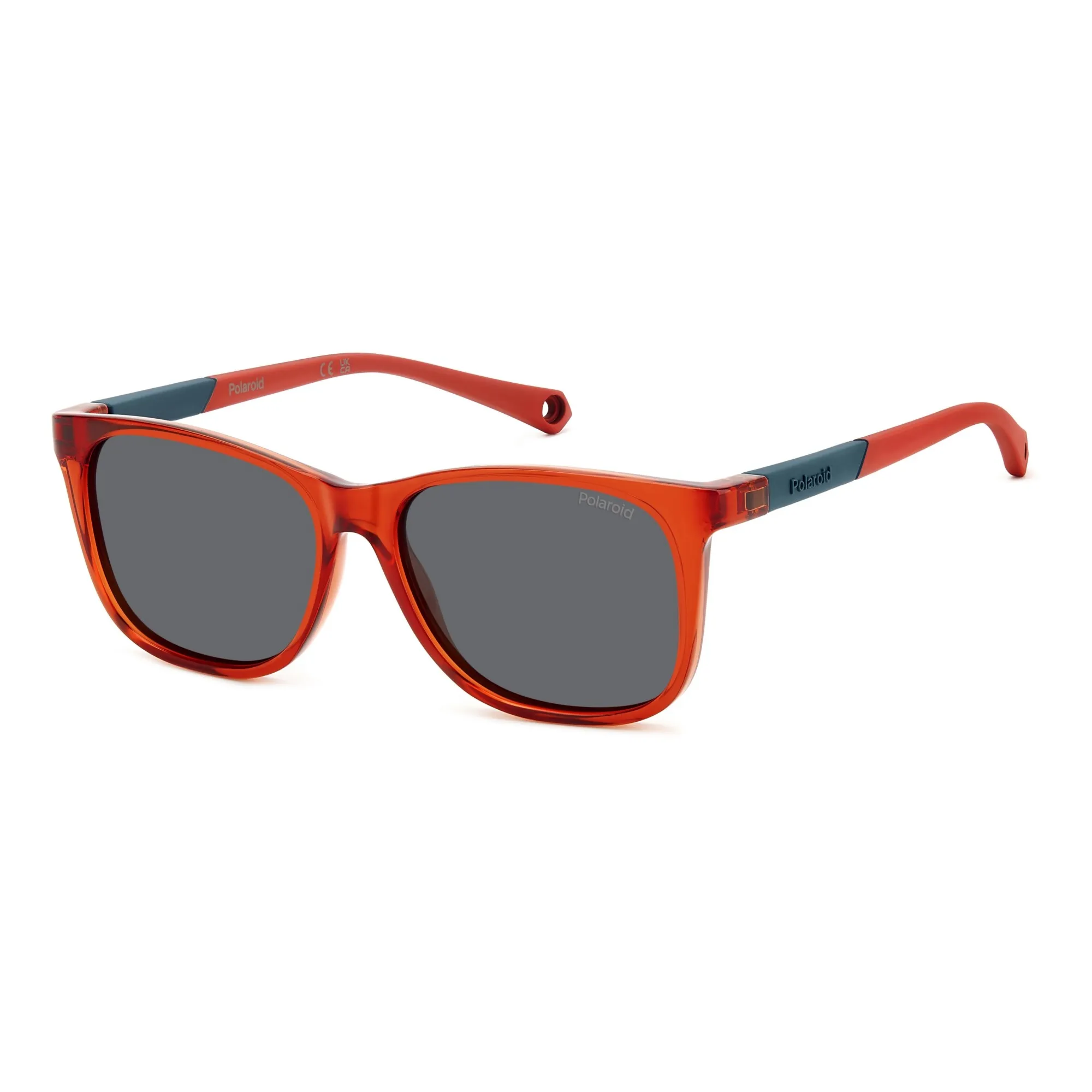   Polaroid Kids PLD 8058/S - C9A M9 Rosso | Occhiale Da Sole Bambino Unisex 